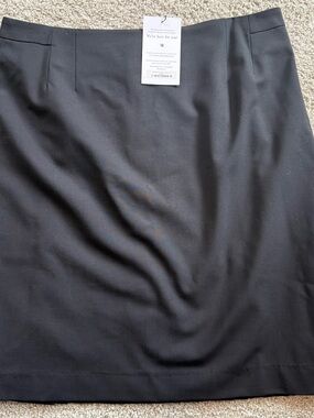 NWT MM LaFleur Cobble Hill 4.0 Black Pencil Skirt Sz 14 — Work/Office